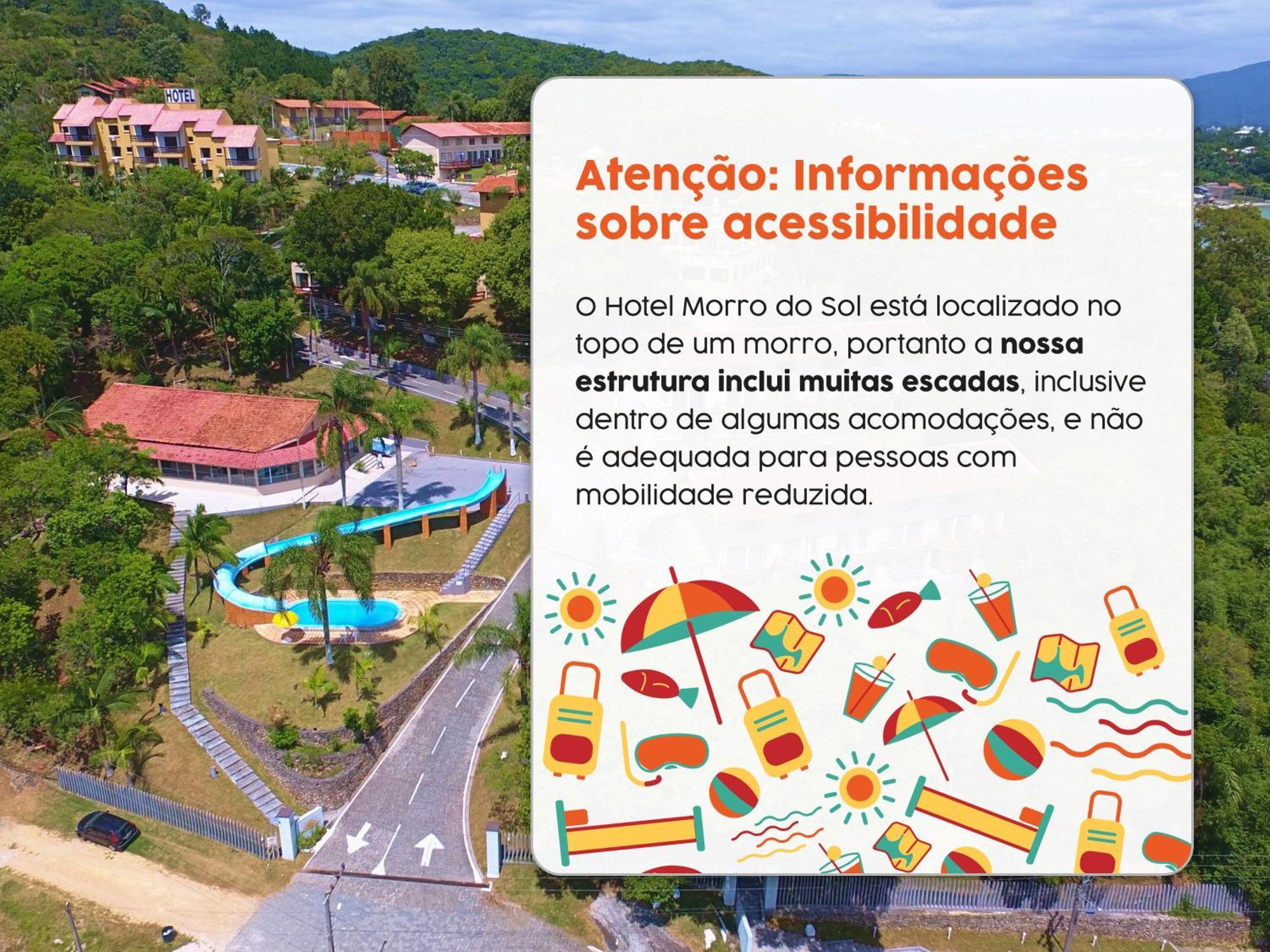 Morro Do Sol Hotel & Eventos Порту-Белу Экстерьер фото